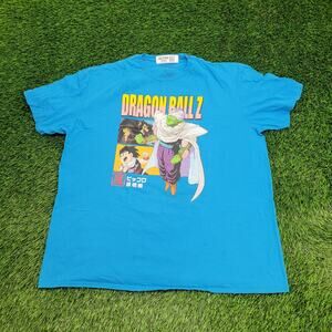 Dragon Ball Z Anime Shirt XL/2XL 25x28 Blue Picalo
